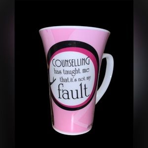 “COUNSELLING has taught me that it’s not my fault “  Tall Mug